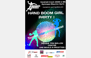 Hand Boom Girl Party 