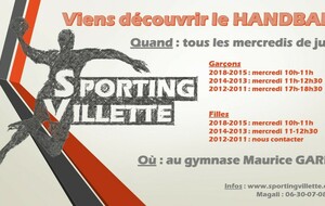 Viens découvrir le hand !