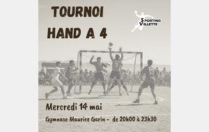 Tournoi de hand à 4 !
