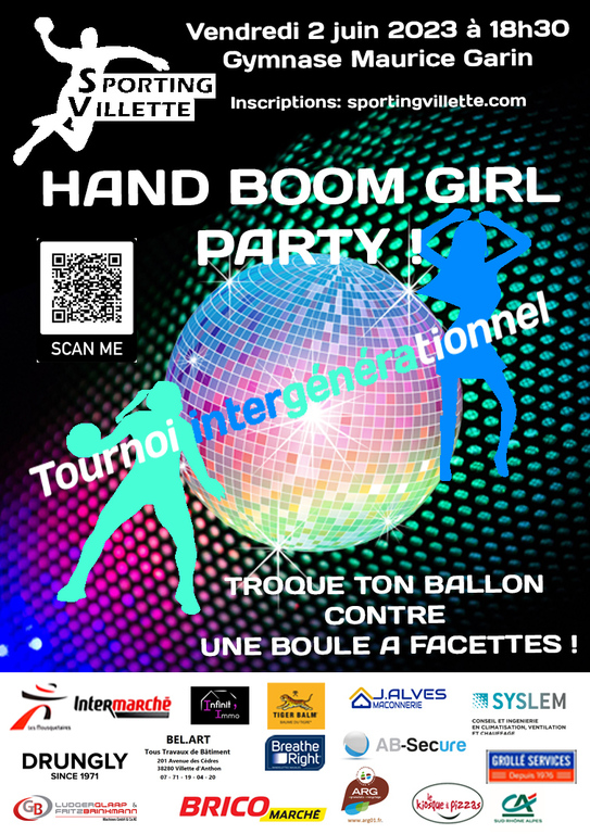 Hand Boom Girl 2023 - 2 ème Edition