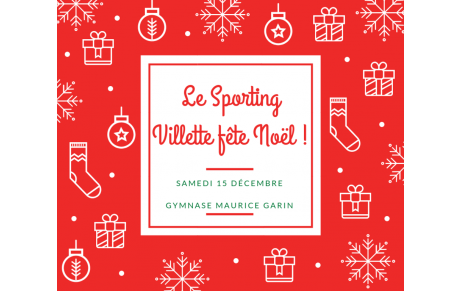 Le Sporting Villette fête Noël !